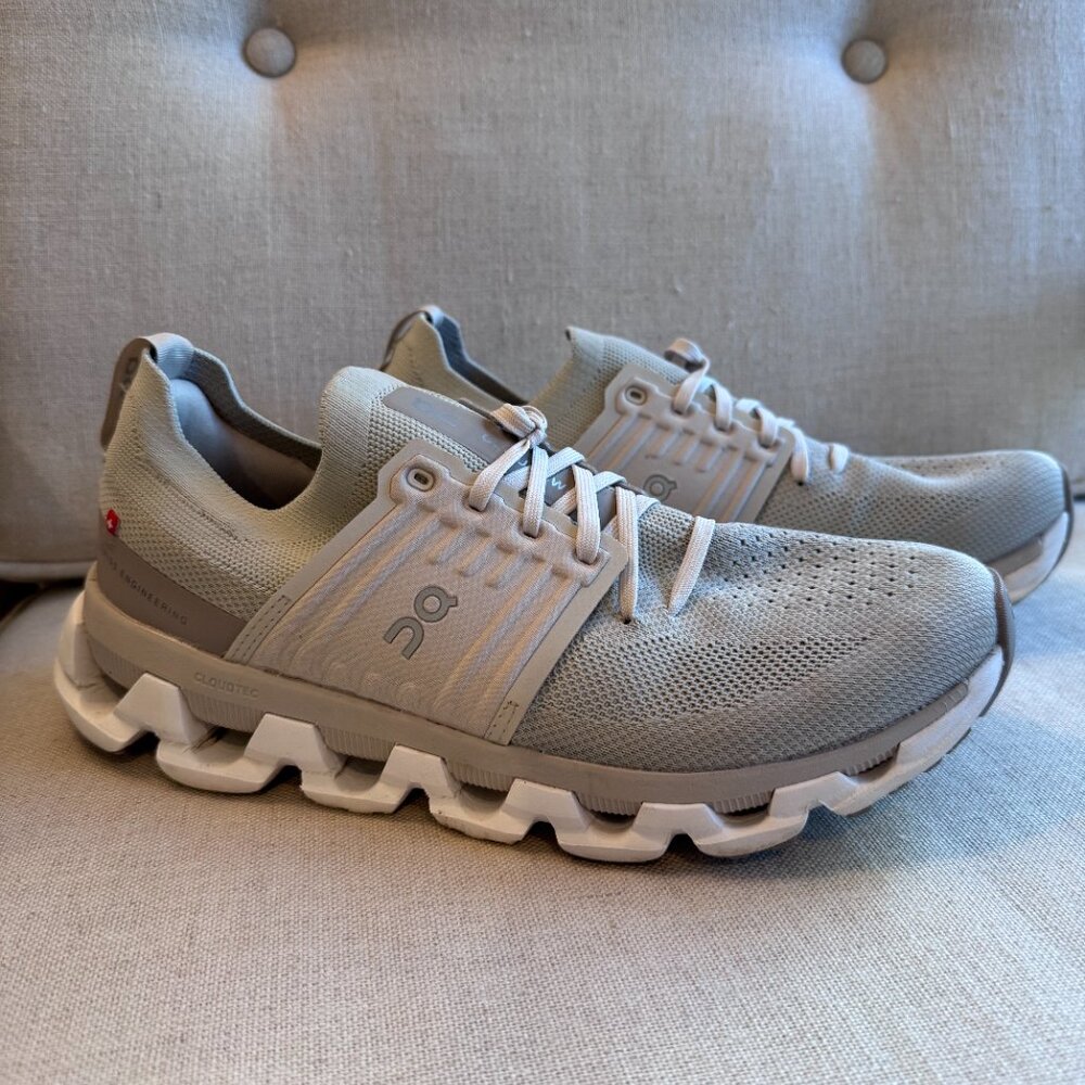 Women's On Running Cloudswift 3 - Pearl/Fog / 9.5 / Medium